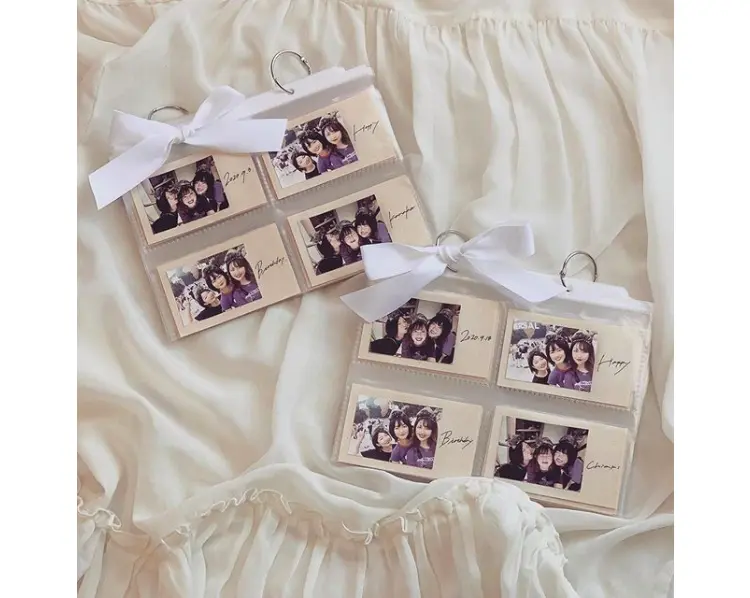 ちゃおガールが100均でデコ！アオハル度MAXなチェキを使ったおしゃカワアルバムはこうつくる☆ - ちゃおプラス