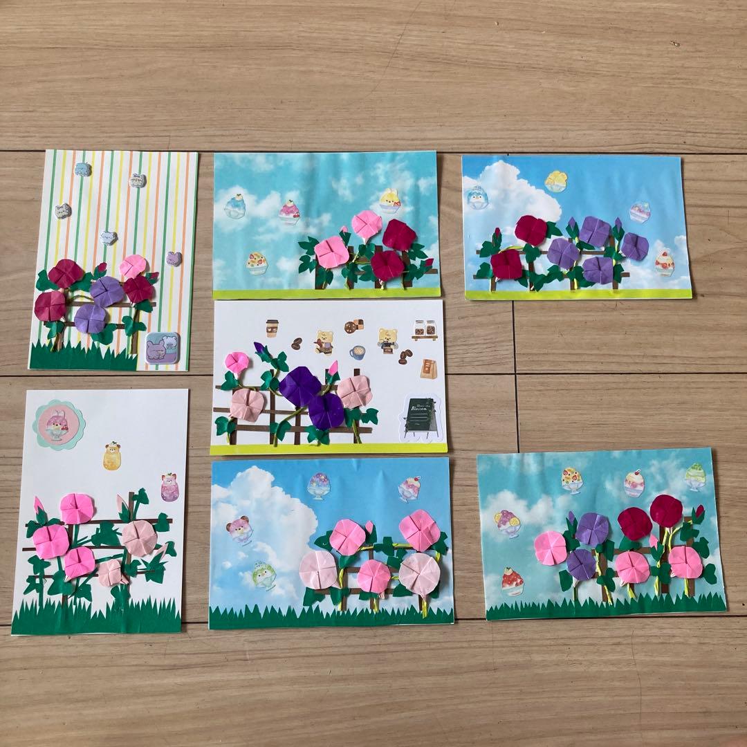 夏のお便り・暑中見舞いに カード・はんこハンドメイド、手作り通販・販売の Creema