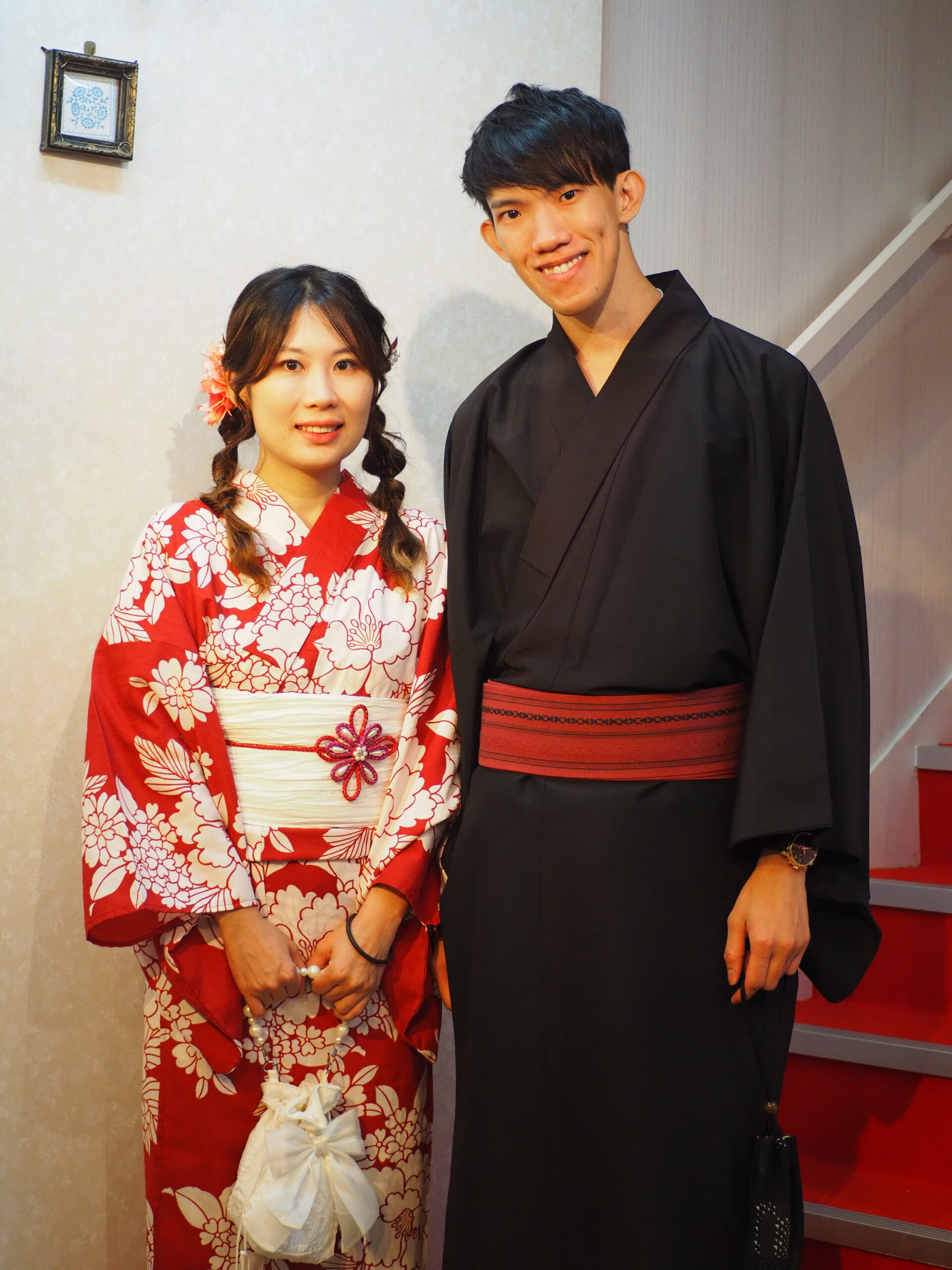 花火大会に素敵なカップルが浴衣着てくださいました！ – あおき ブログ