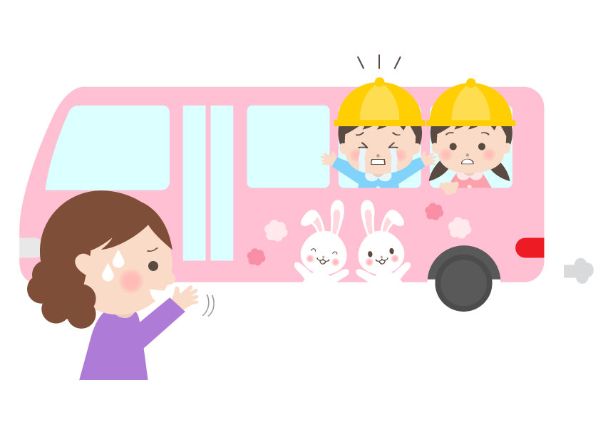 園バスのイラスト 無料イラスト フリー素材