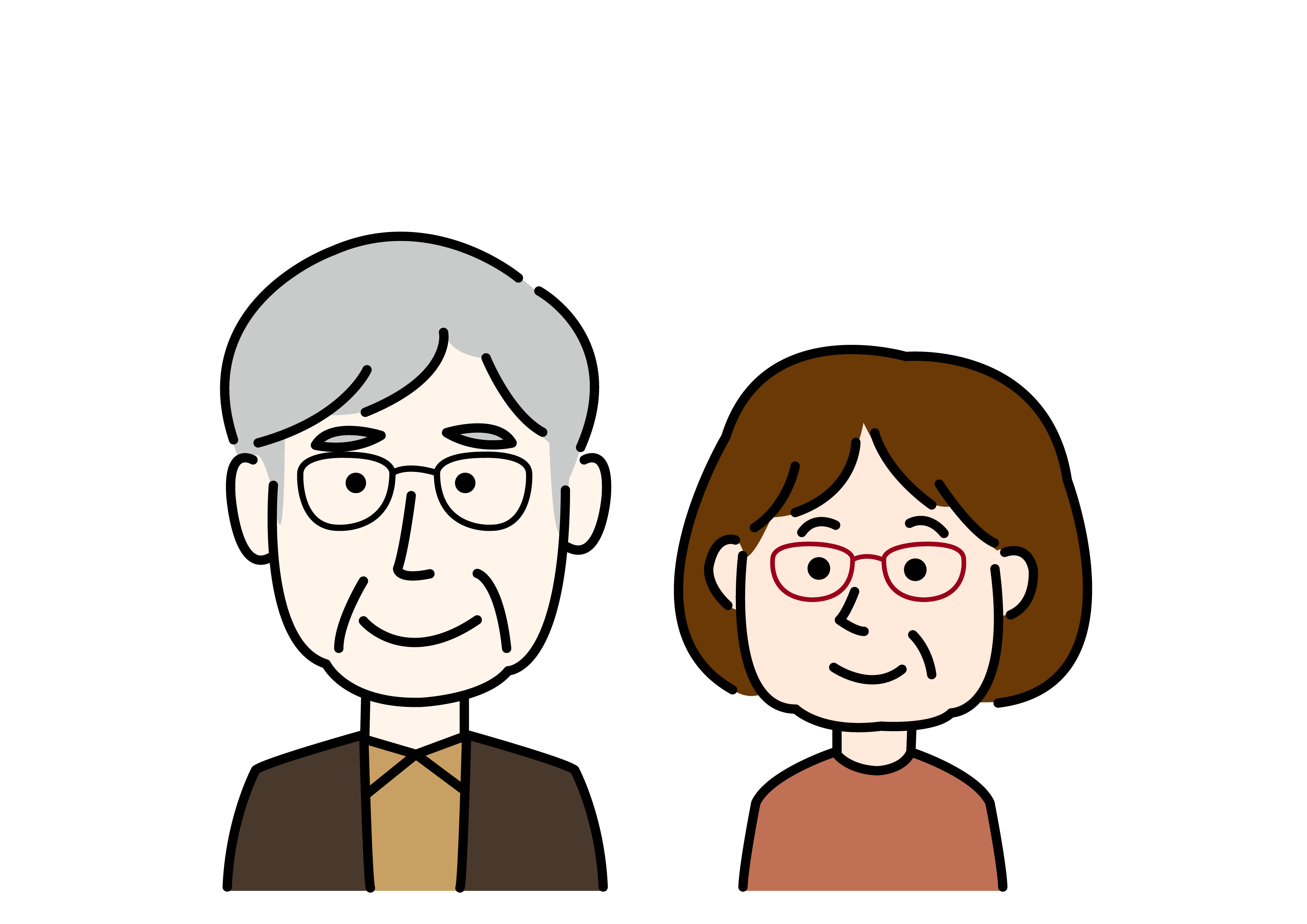 おじいちゃんおばあちゃんイラスト無料イラスト・フリー素材なら「イラストAC」