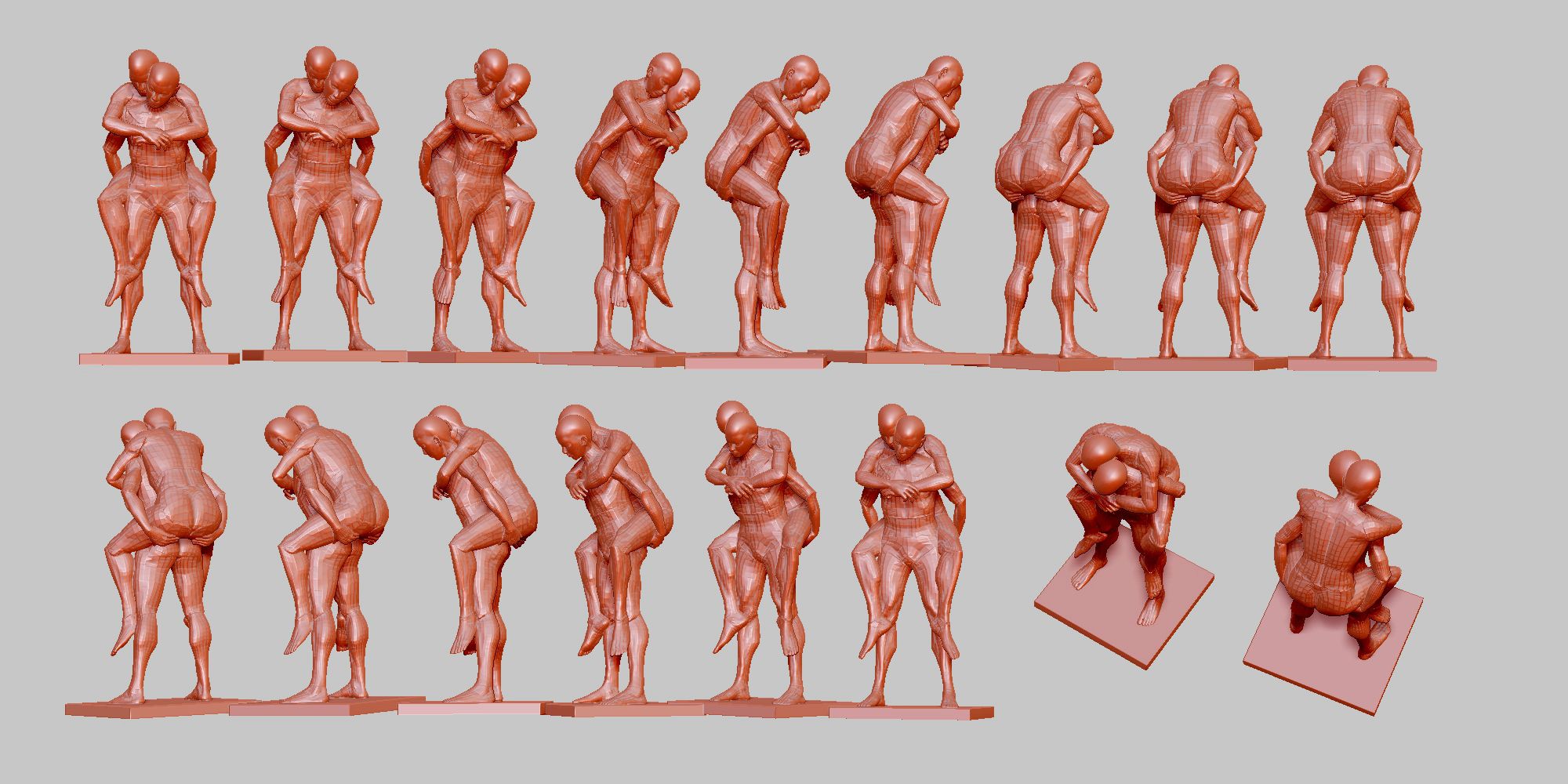 BLポーズデッサン集 カップリング別 抱擁＆密着シーン株式会社エムディエヌコーポレーション