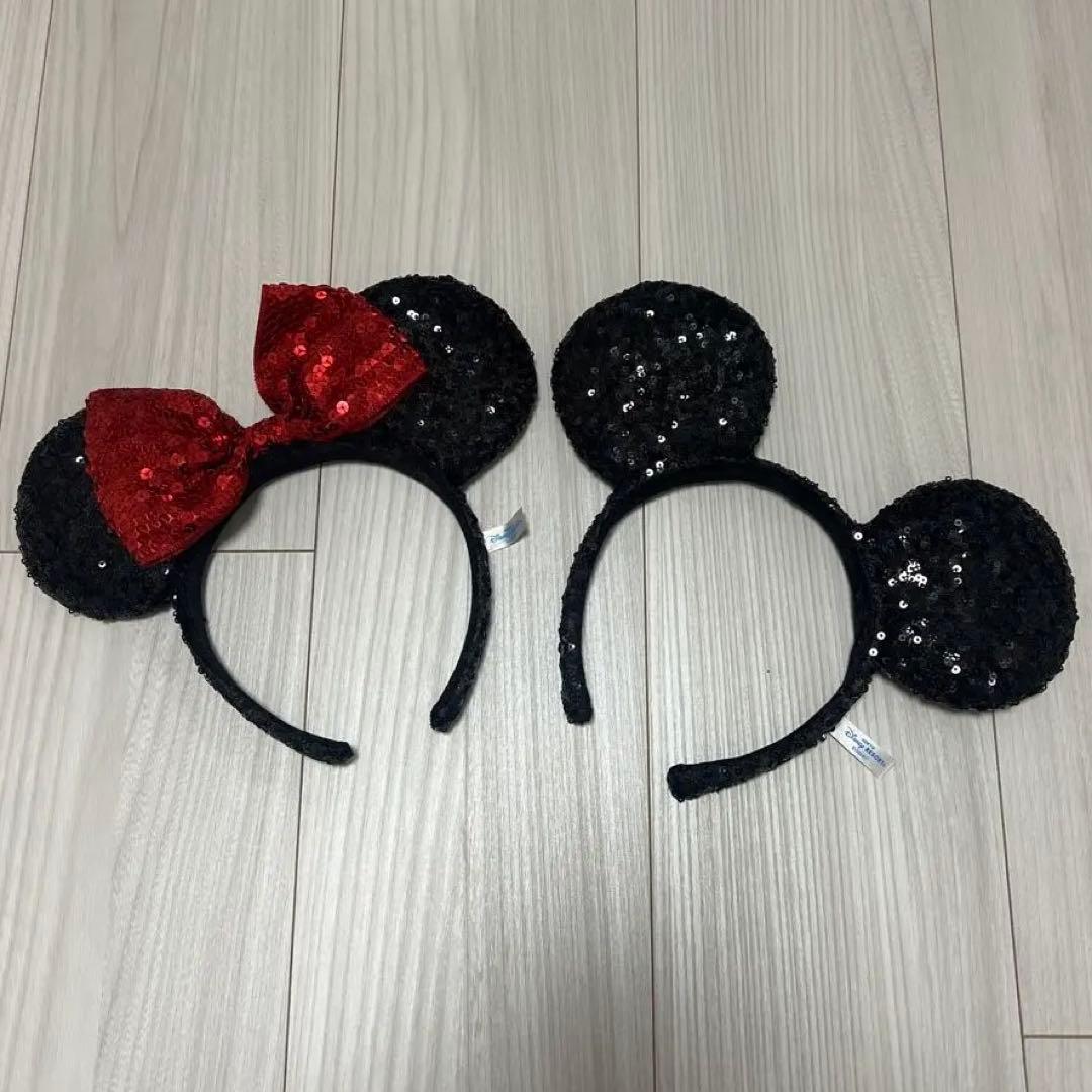 ディズニー カチューシャ ミッキー ミニー ペア カップル