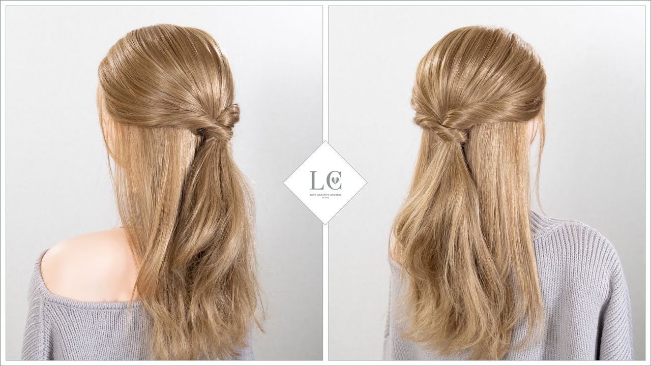 王道ハーフアップ デートや結婚式のお呼ばれにピッタリ♪