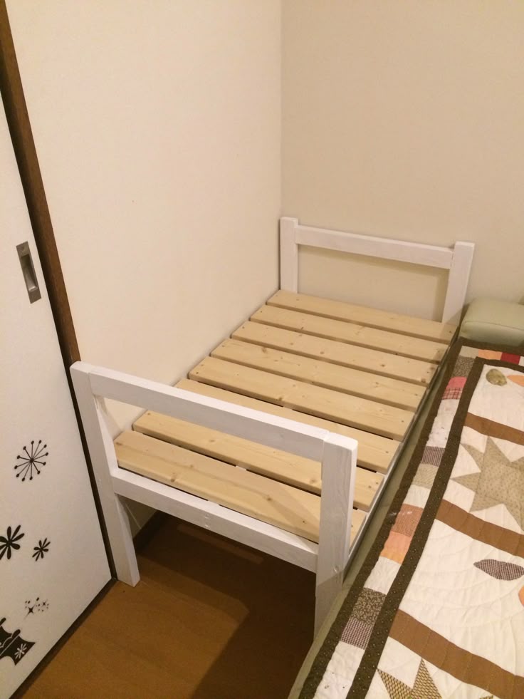 自作ベビーベッド☆