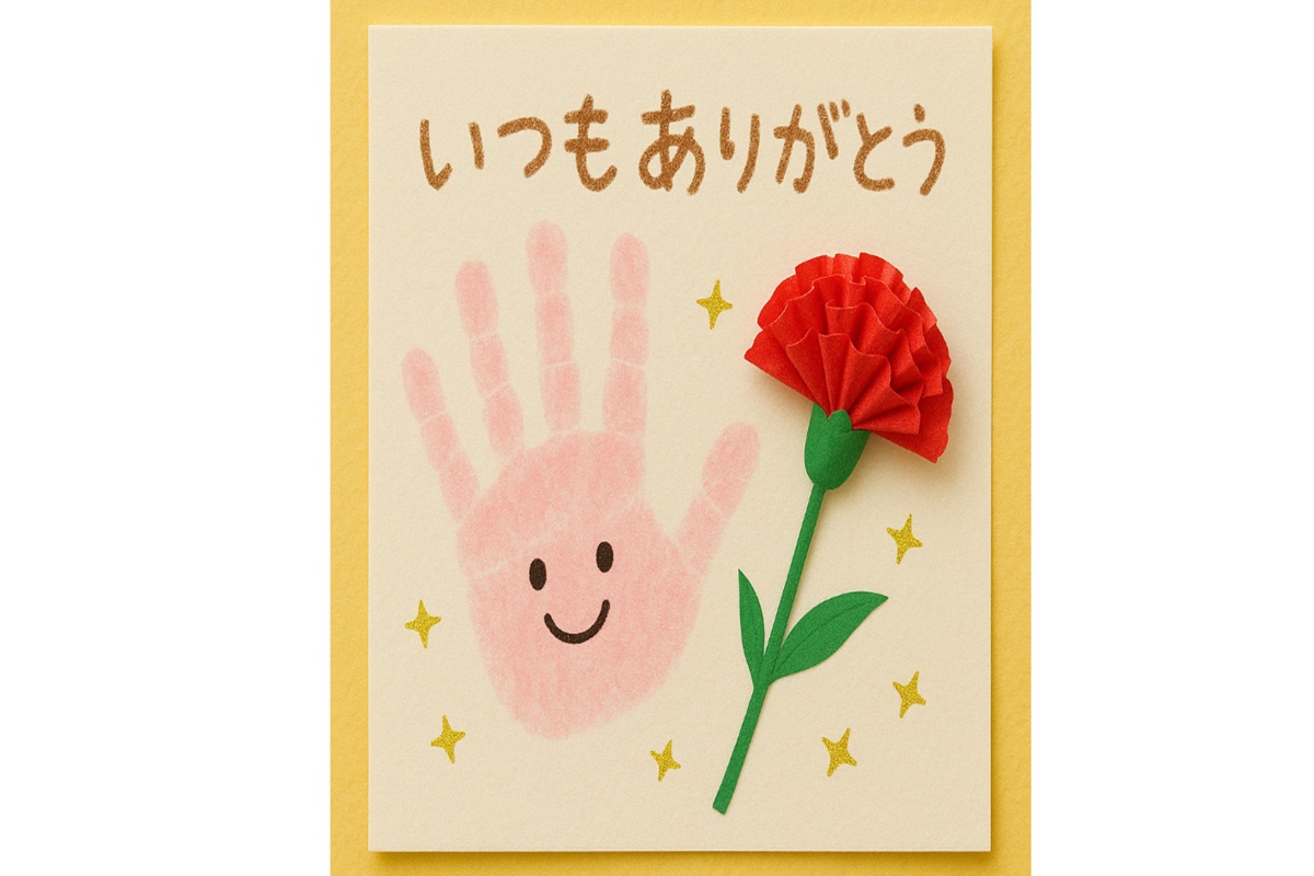 写真入り 母の日ポスター 母の日 ギフト 手形 アート カーネーション 雑貨・その他 Triplets Hana 通販13645892Creema クリーマ