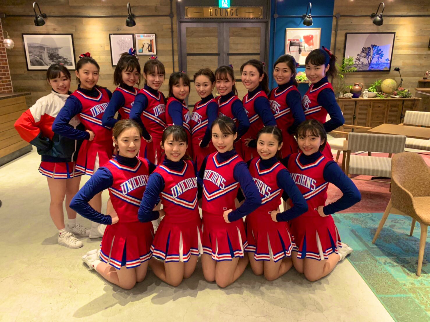 チアリボン チアユニフォーム バトン部 慶應女子 慶應チア