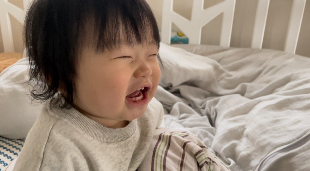 赤ちゃんのパッチリ二重になる秘訣