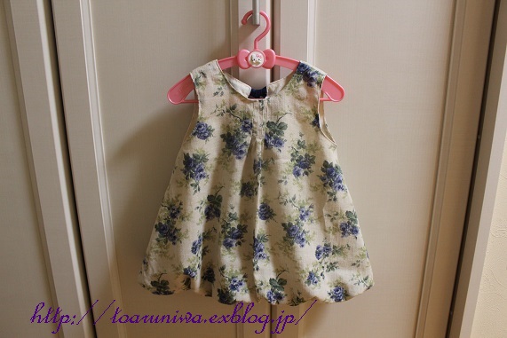 カシュクールワンピース子供服の型紙・パターンショップのソーイングママ