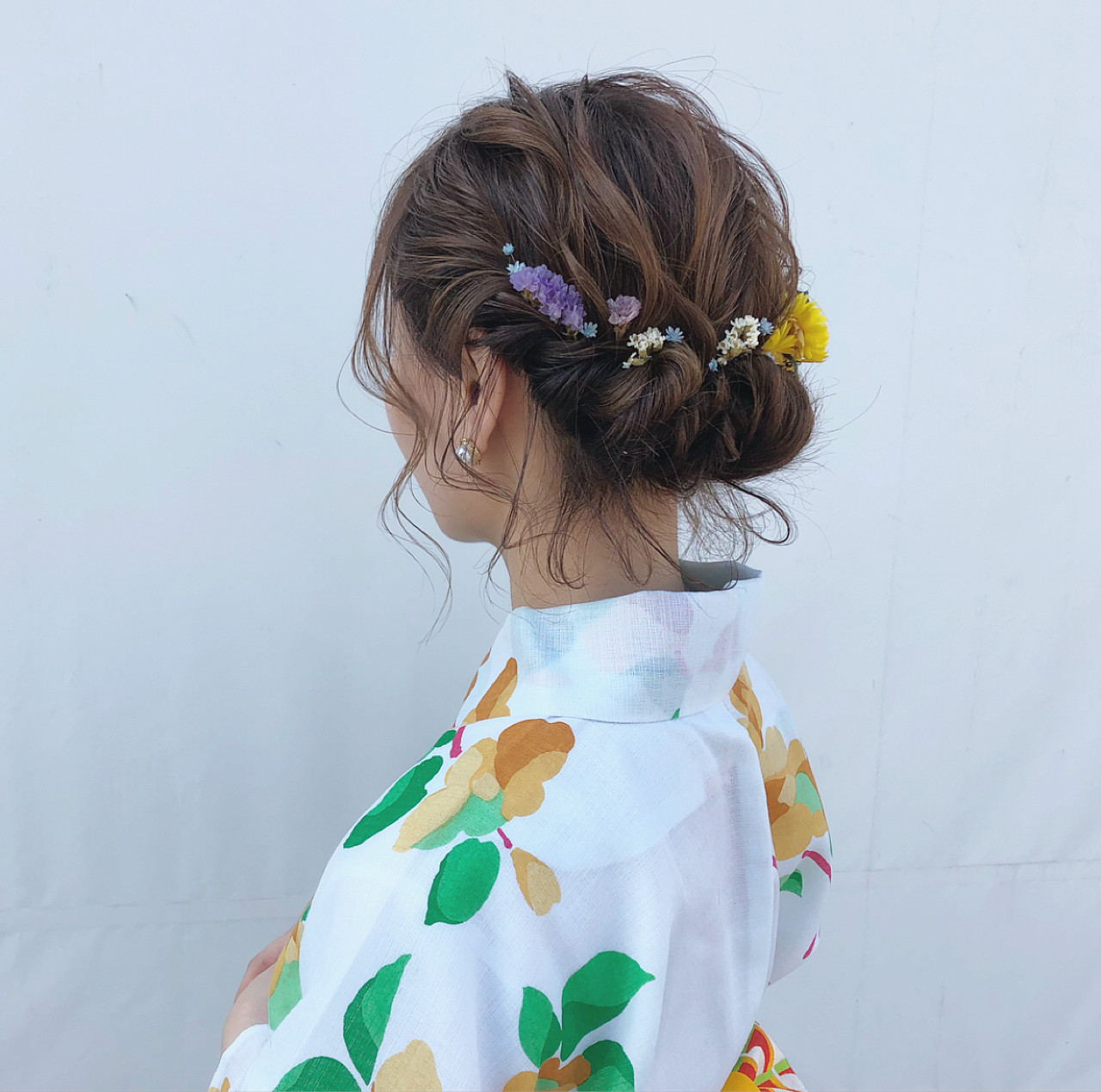 お祭りヘア1歳さんのヘアアレンジヘアアレンジ女の子ヘアキッズヘアアレンジ浴衣ヘア