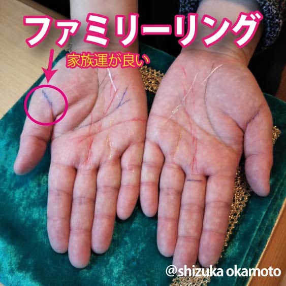 手相のファミリーリングの意味！右手左手・子宝・性別Spicomi