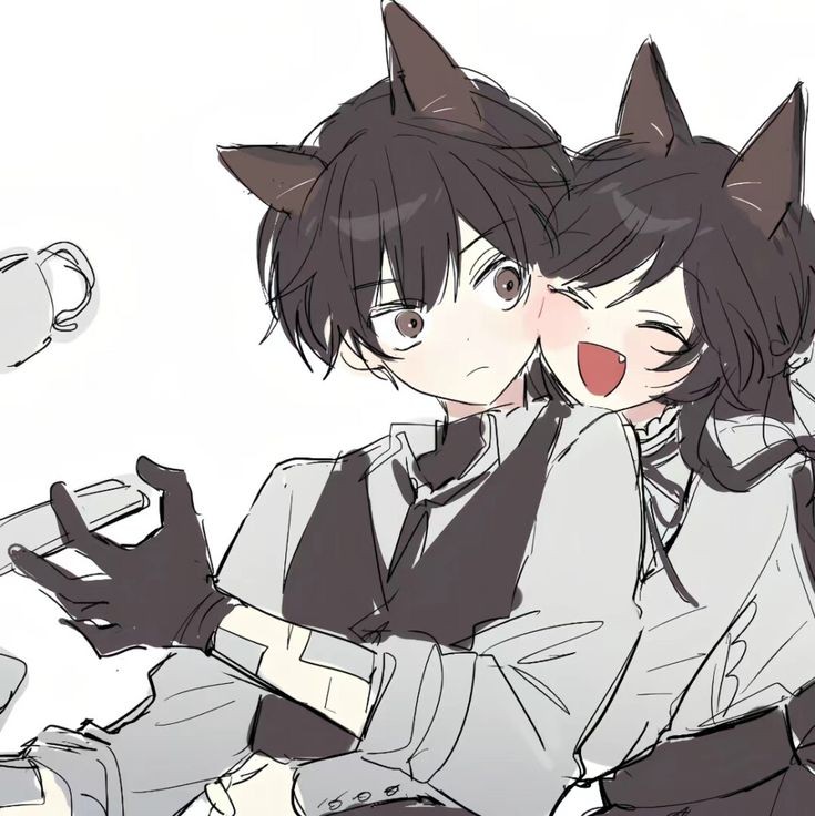 背景ありペア画でした洋服や背景考えるの楽しい 」どらまこ🦙