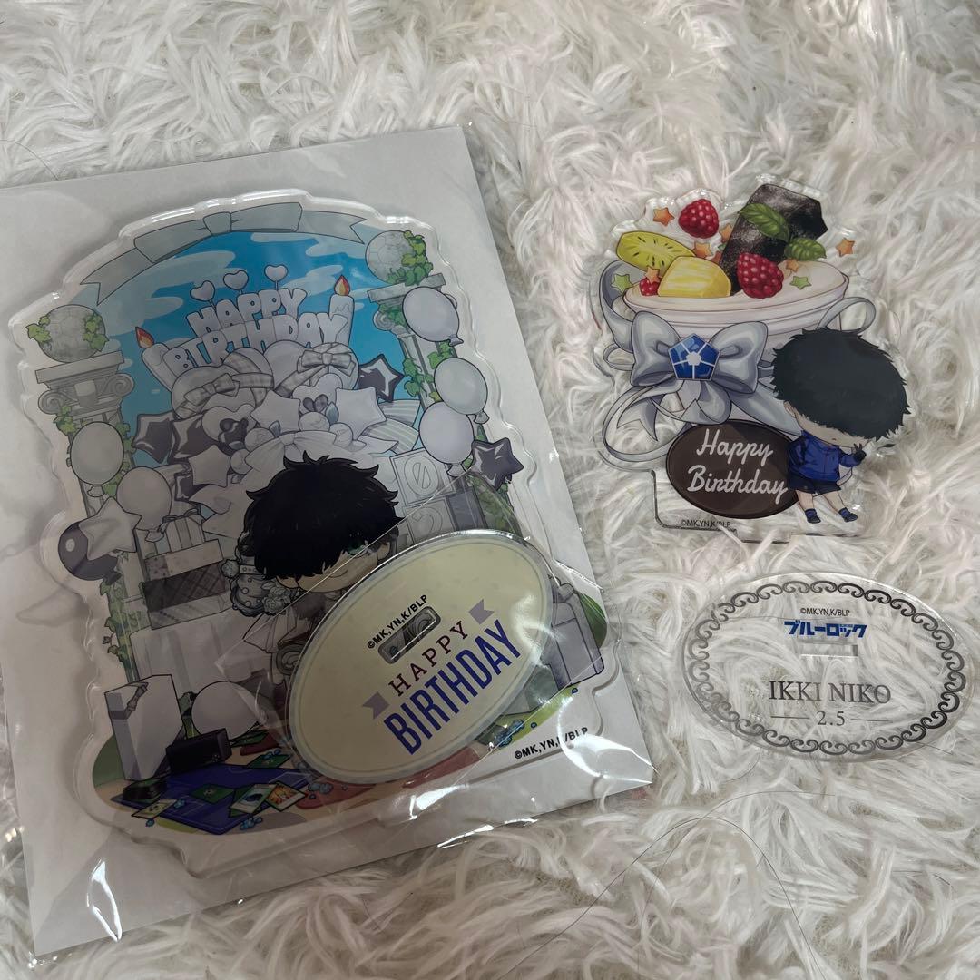 二子ニ子一揮バースデープリンセスカフェスタンドブルーロックブルロ