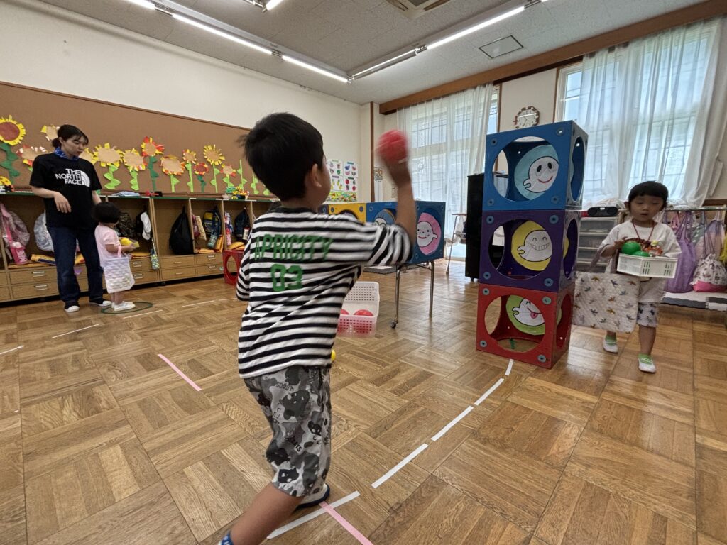 楽しかったよ夏祭り😊ばなな組🍌 – やまて認定こども園
