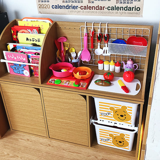 ニトリ カラーBOXでおもちゃ収納を作りました。LEE