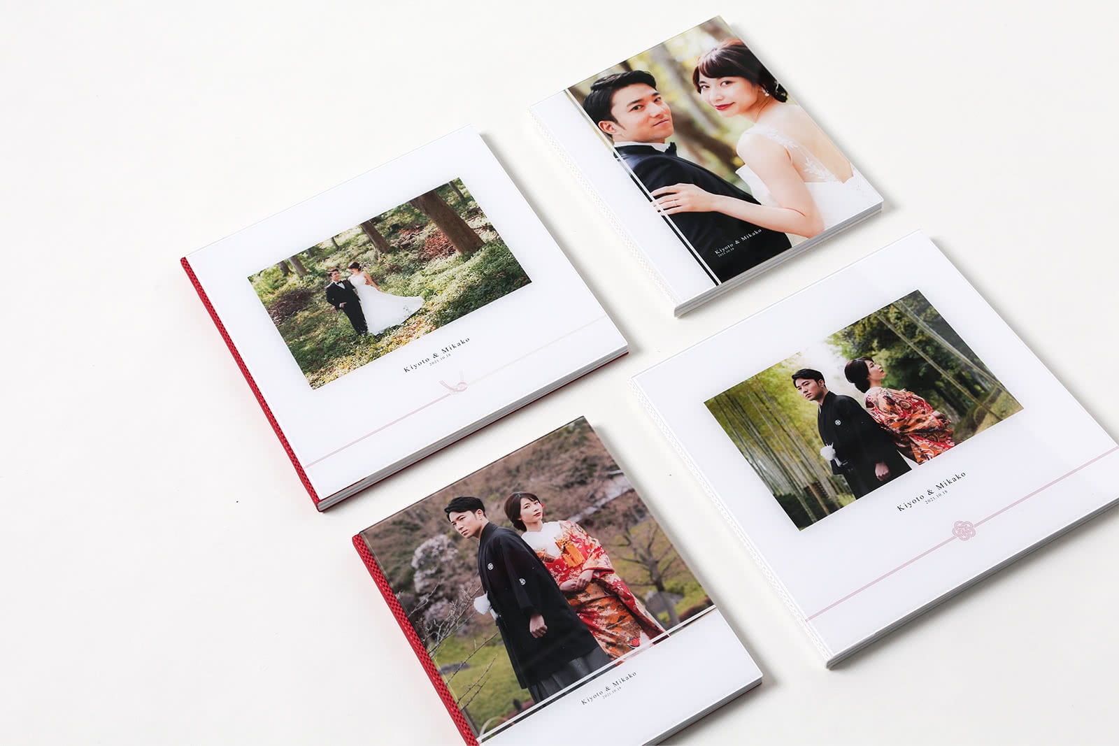 選べる表紙の例結婚式アルバム作成 -アルバムカフェ