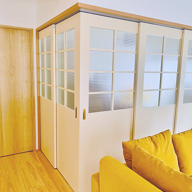 子供部屋の開きドアを引き戸に変更 施工事例 TKMたけしまもけい 神奈川県住まいのオーダーメード館403