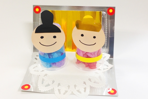 ひな祭り製作！！ぽかぽか森の小さなおうち