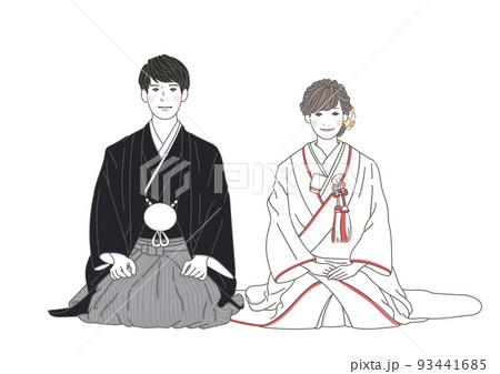 結婚式 和式のイラスト素材2689400- PIXTA