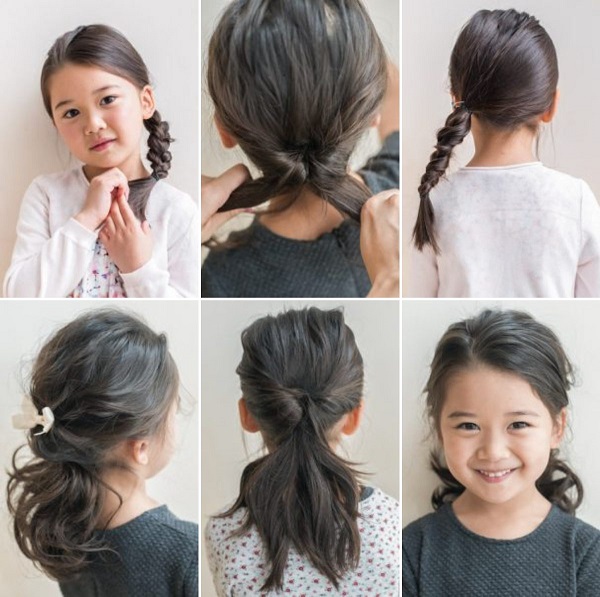 ママも大喜びヘアアレンジ！ゴムだけで作る簡単かわいいハーフアップ