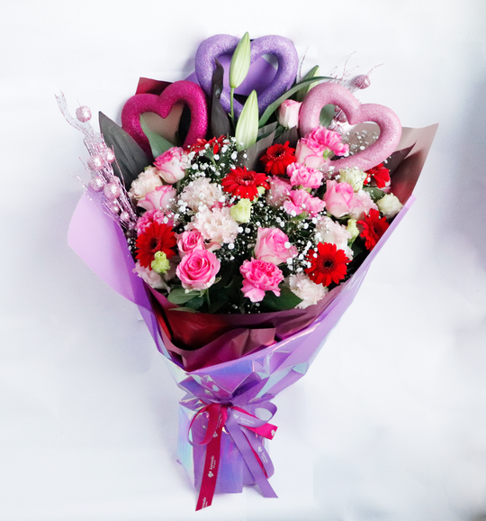 卒業式バルーンギフト花束風バルーン - 茨城県つくば市のバルーンショップユリシス