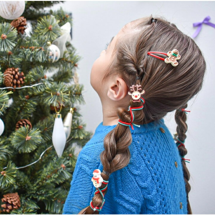 ≪人気≫ クリスマス サンタハット ヘアクリップ キッズ 女の子 子供 クリスマスパーティ クリスマスグッズ クリスマスプレゼント ヘアアクセサリーヘアピン 髪飾り 髪留め おめかし merimeri の通販価格比較のビカム