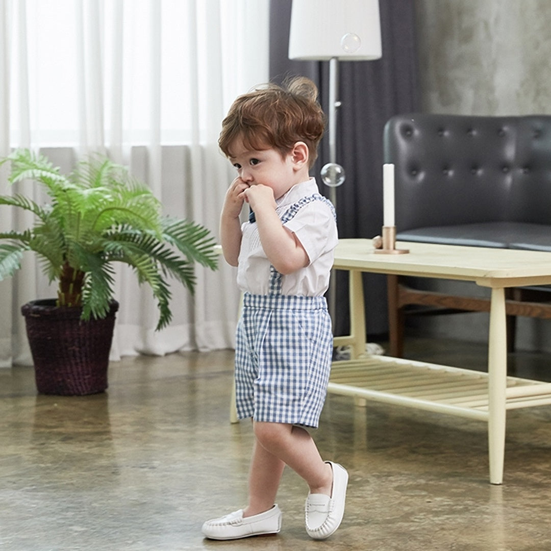 ギンガムチェック柄 セットアップ 90 ベビー 韓国子供服の通販 by えっちゃん☆'s shopラクマ