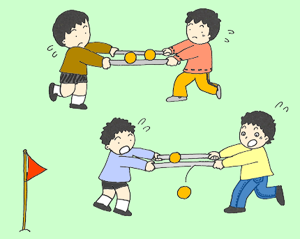 5歳児 新聞紙を使って遊ぼう - YouTube