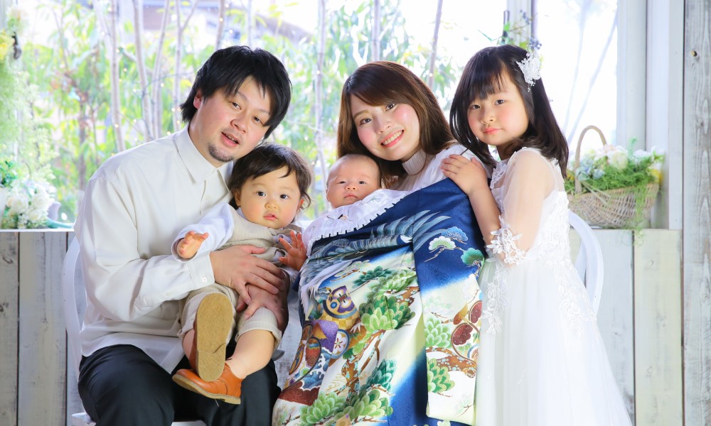 お宮参り 着物 赤ちゃん 女の子 産着 初着 ポリエステル きもの館 創美苑