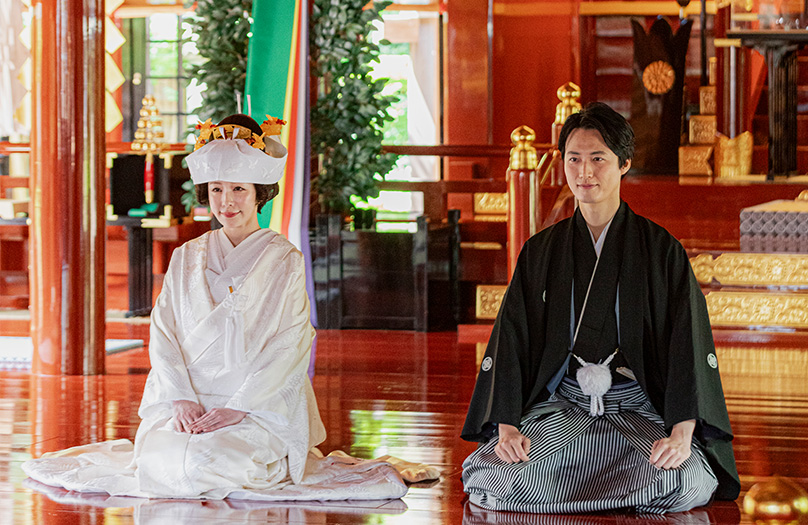 結婚式レポート 神前式ならではの緊張感で心引き締まる誓いの舞台に＠新潟グランドホテル 新潟市こまウエMAGAZINE