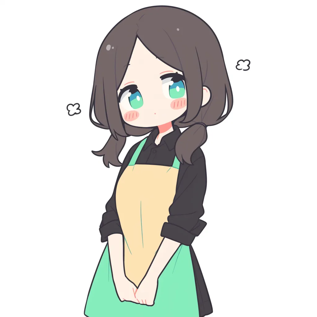 母の日 お母さんを中心として家族みんなで笑顔でいるワンポイントイラスト無料イラスト素材TemplateBox