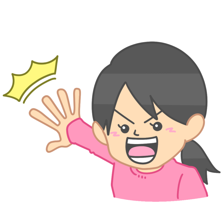 首をかしげる女の子のフリーイラストフリーイラスト・クラシック フリクラ