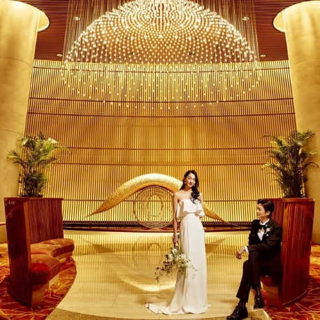 Wedding Report ザ・ペニンシュラ東京でのラグジュアリー感溢れる結婚式ブログAuthentique オーセンティック- ウェディング ドレスレンタル