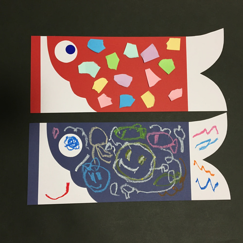 超簡単な折り紙で作る！5月の飾り：鯉のぼりと藤の花の壁飾りの作り方と折り方動画shigeyuki.net