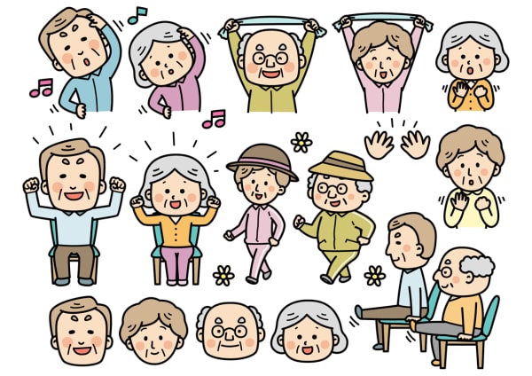 敬老会ダンス「やってみよう！」