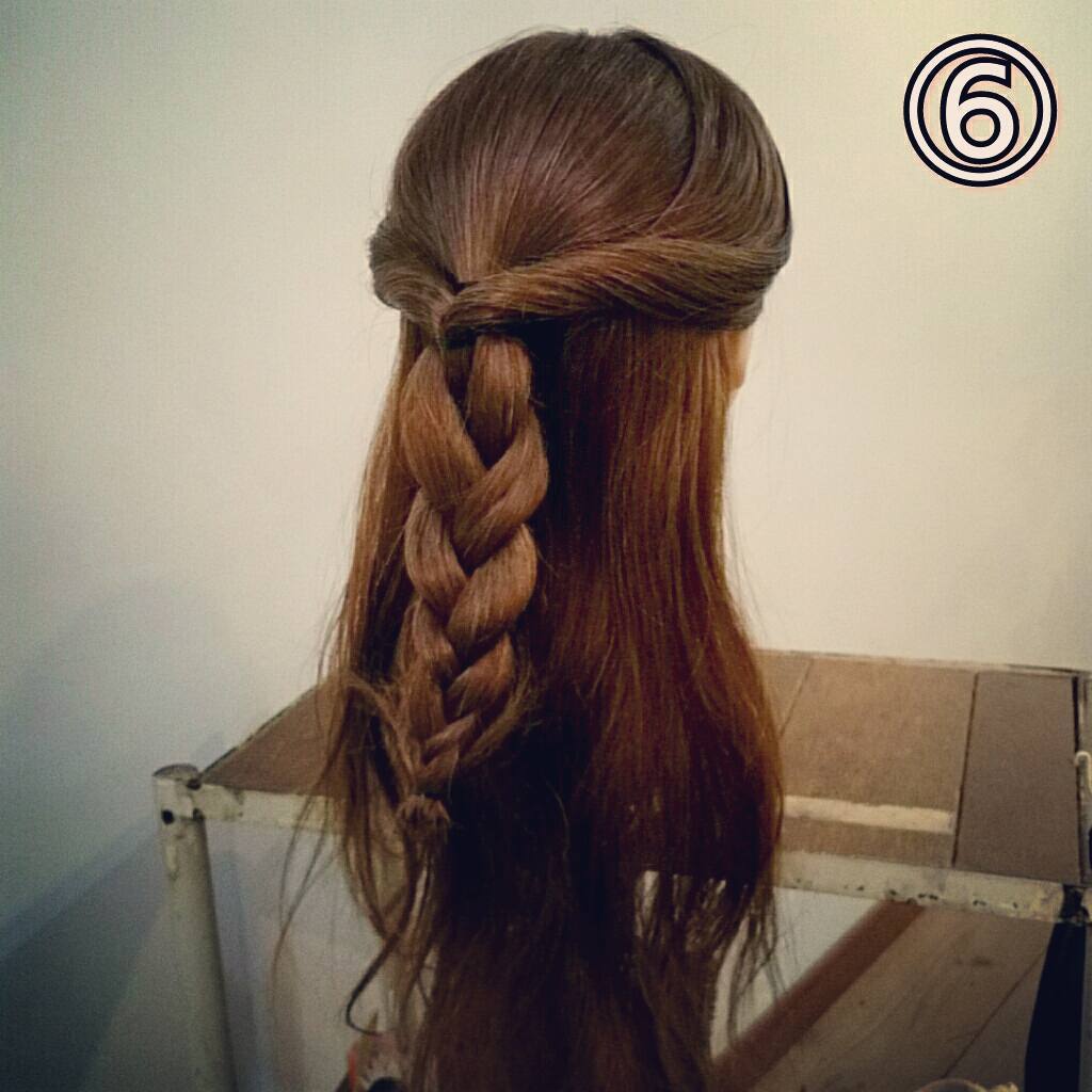 美女と野獣』のベルに♡憧れのプリンセス風ハーフアップアレンジヘアレシピ 頭美人