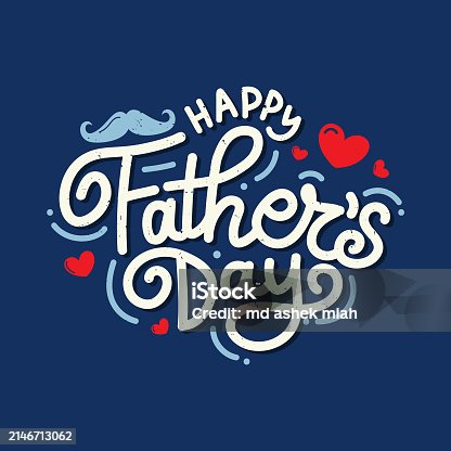 タイポグラフィパターン幸せな父の日イラスト素材透過、PNGフリー画像ダウンロード - Pngtree