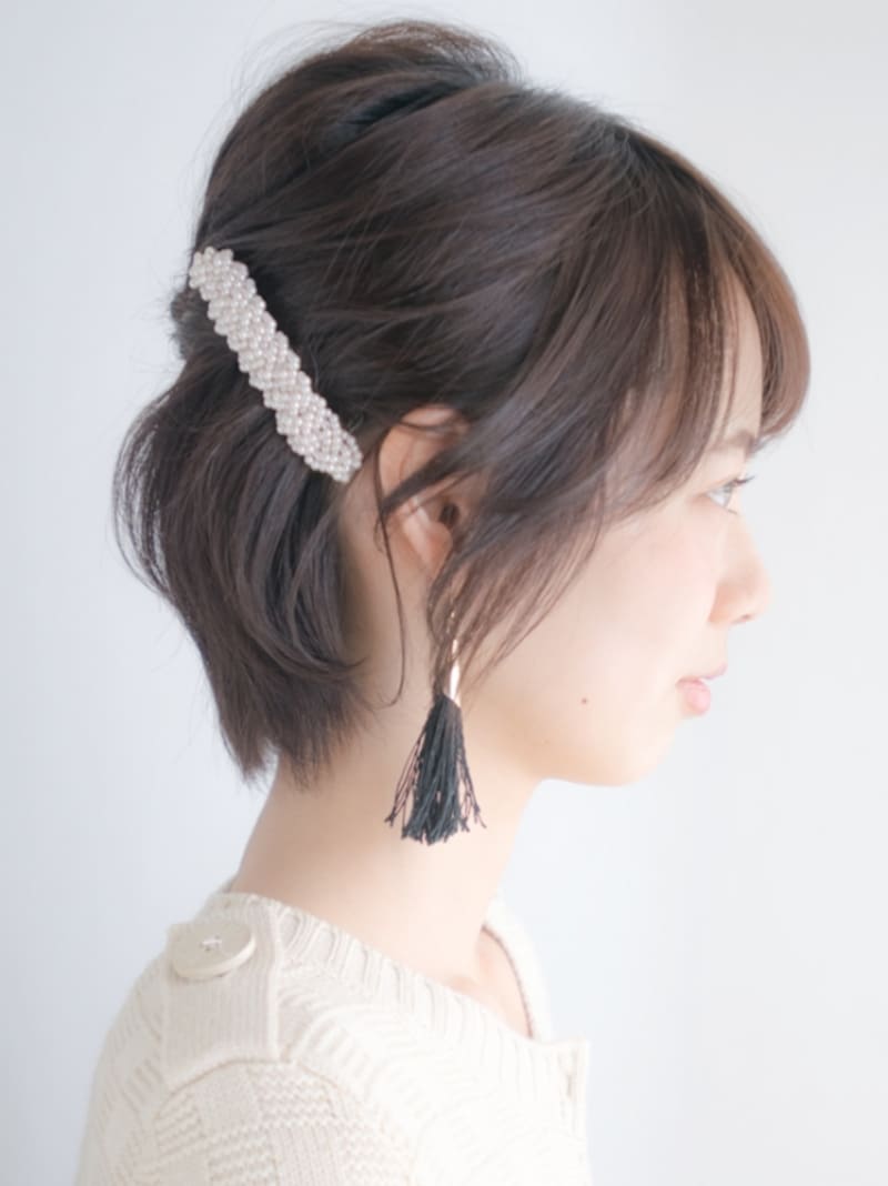 ショートヘアの方必見！おしゃれ花嫁の結婚式ショートヘアアレンジ10選ARCH DAYS