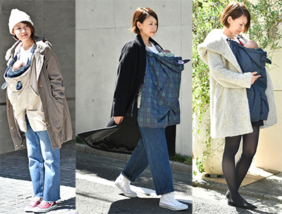 ママコートは買うべき？抱っこ紐ママの冬のアウタースタイル15選VERY