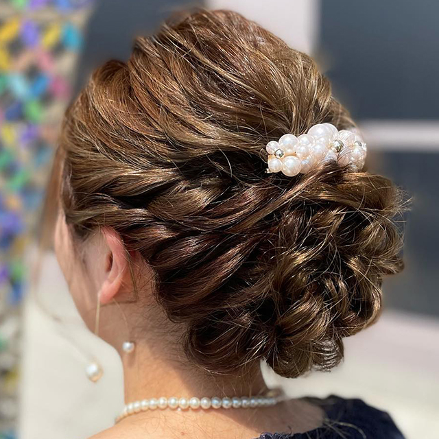 結婚式＊新郎・新婦のお母さまの為の髪型カタログ - らしさ Rasysa