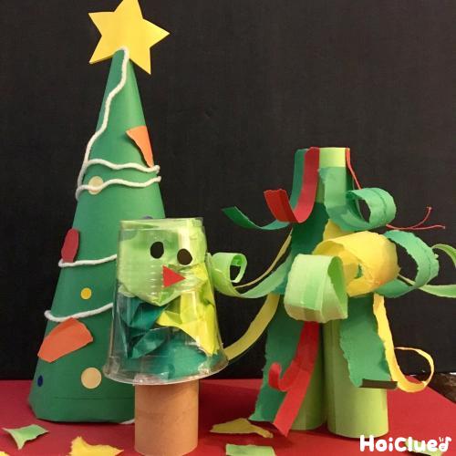 まつぼっくりのクリスマスツリーを作ったよ！ - 瀬戸桜保育園