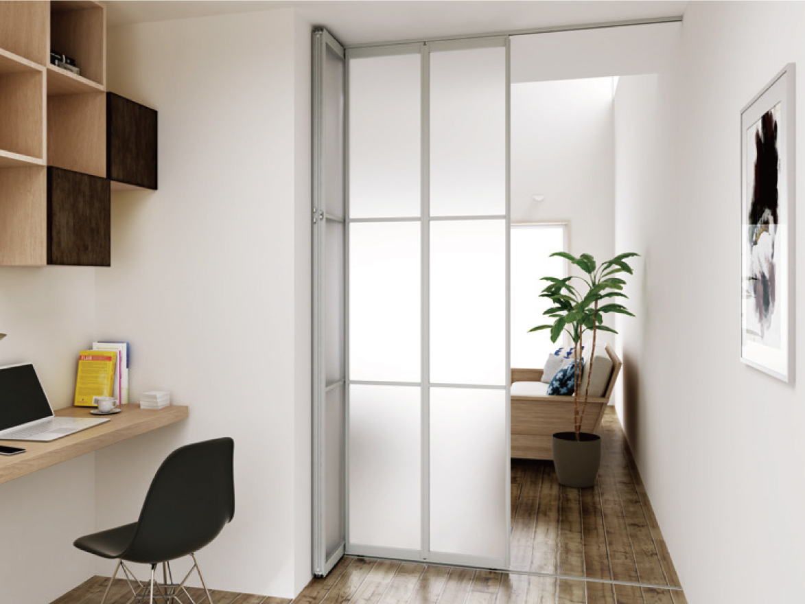 子供部屋間仕切り工事 ・建具間仕切り・取り外し可能間仕切り・内装リフォーム豊田市、住宅・キッチンのリフォームや外壁塗装は豊田市のヤマハナへ