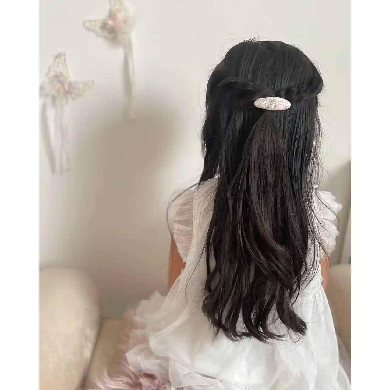 小学生袴髪型に～卒業式は簡単なハーフアップ＆編み込みヘア着物レンタル専門店Lemon