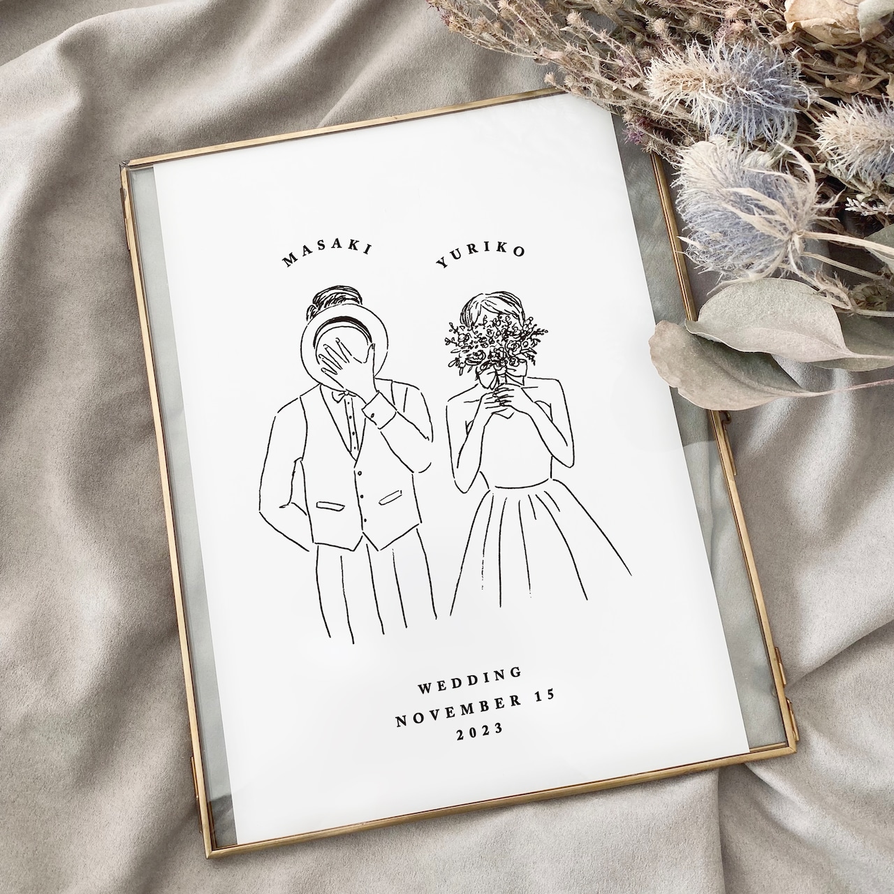 みんな大きさどうしてる？ウェルカムボードのベストサイズを探る！アツメル結婚式レシピ 買える結婚式アイテム WeddingMart ウェディングマート