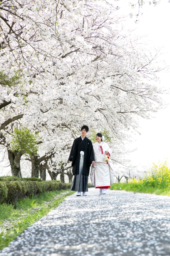 和装前撮り・フォトウェディングに！春のおすすめロケーション10選和装で挙げる結婚式 前撮り撮影の華雅苑