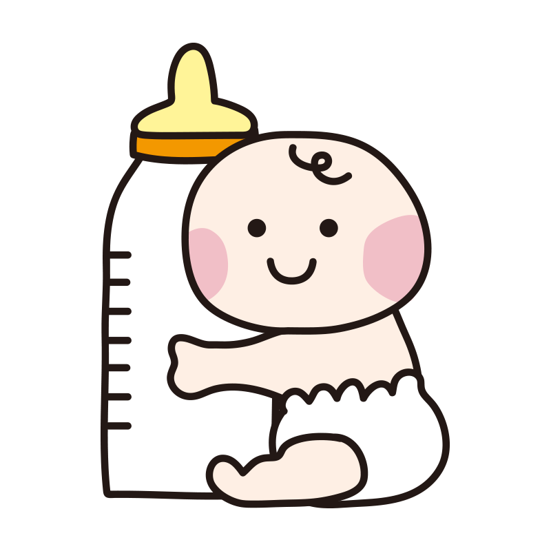 赤ちゃんイラストレイン🚂 - イラスト無料素材