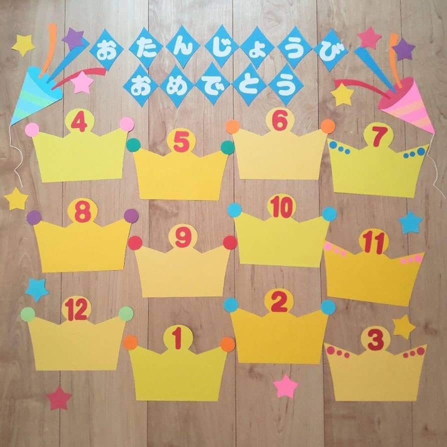 紙皿で作る王冠 誕生日会やお遊戯会に♪