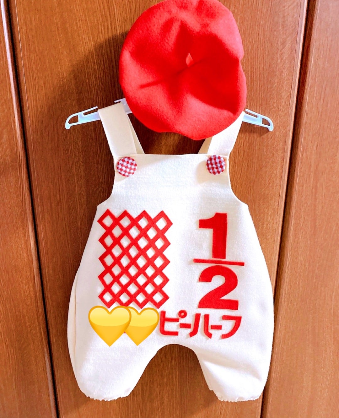 ハーフバースデーのお祝い飾りをめちゃくちゃ簡単に節約して手作りした話 - ごろママ育児メモ