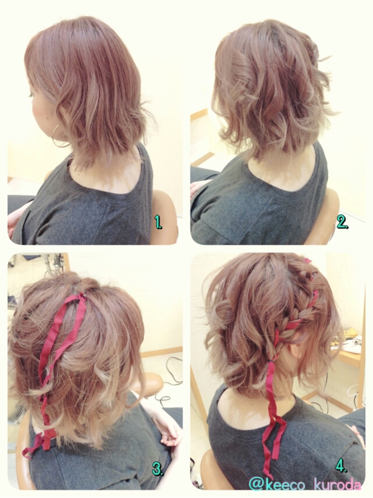 2025卒業式 小学生女子のショート・ボブの髪型！短くてもできる簡単ヘアアレンジを紹介