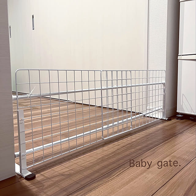 段ボールでDIY 収納付き手作りベビーゲート 節約して簡単に作れちゃう♪
